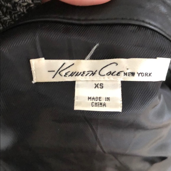 BOGO Kenneth Cole New York 100% Leather Vest - Picture 6 of 7